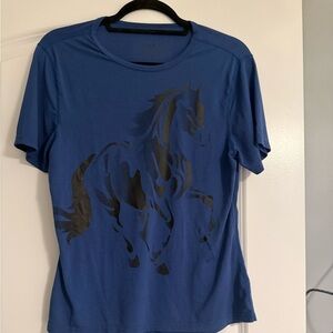 Kerrits Blue Horse Graphic Tee sz M